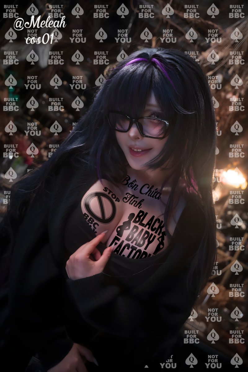 Cosplay_bbcedit's tweet photo. Model: @meleah_cos01 
Editer: @Vietnam_BBCedit
The content of the photo is unrelated to the model. If the model is unhappy with it, please contact me and I will delete it immediately.
Like &amp; RT if to support BNWO
#bbc #BNWO #bbc_edit #qos #blacked_edit https://t.co/6bt3QSyvqd