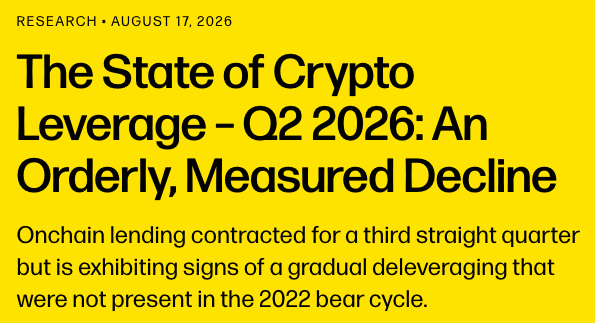 ZackPokorny_'s tweet photo. Q2 2026 leverage report from @glxyresearch is out!

The lending deleveraging cycle continues, but has been more orderly than that of past cycles. The gradual pace points to healthier, step-wise risk reduction rather than forced liquidations and counterparty failures.

More 👇 https://t.co/qZkfQ72OjV