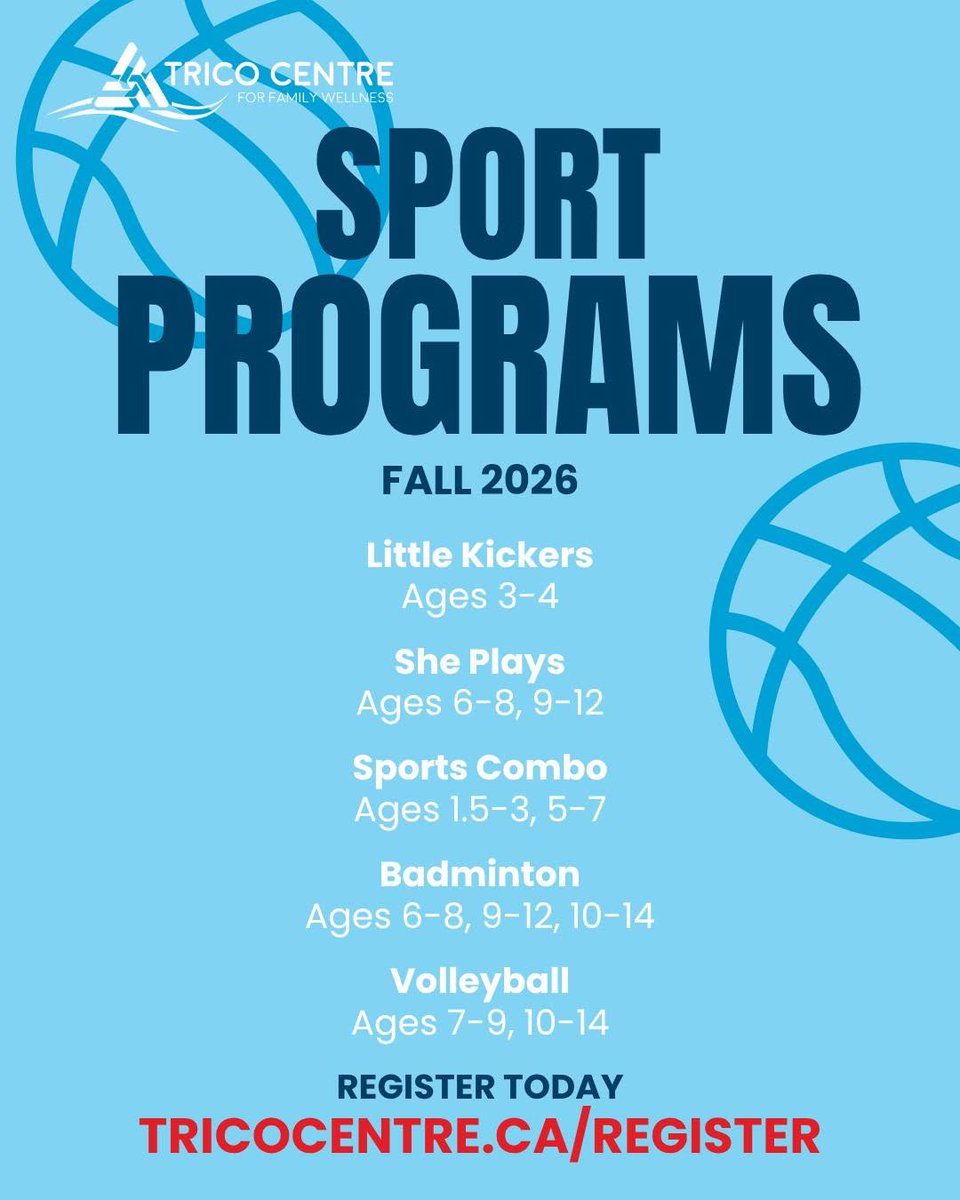 TricoCentre's tweet photo. Whether your child loves to kick, dance, jump, twirl, swing or try something completely new, we have a program to help them discover what they enjoy!

There’s a place for every child to play, move and find their thing. Explore our sport and dance programs and find the right fit! https://t.co/6r6OVieVxv