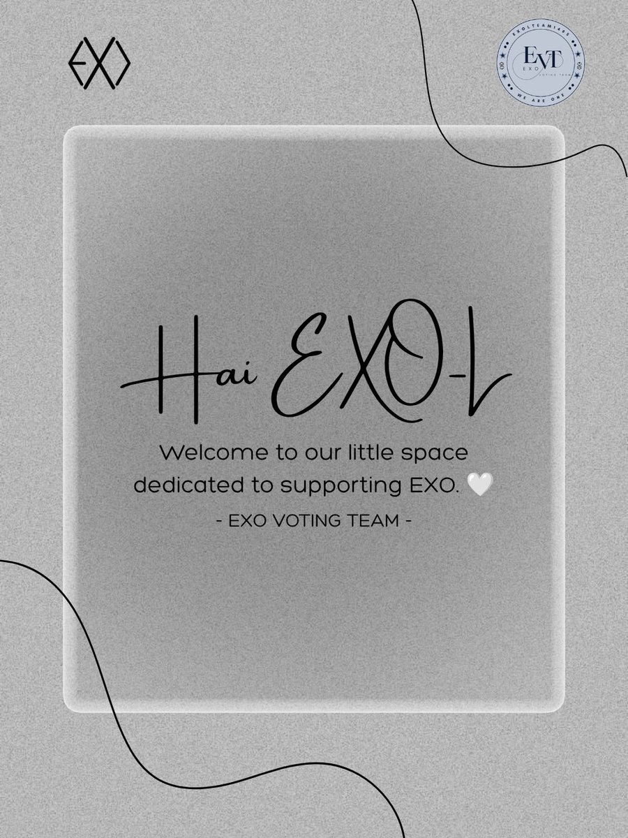 exolteam1485's tweet photo. EXO-L, WE HAVE SOMETHING FOR YOU 👀🤍

Voting updates, guides &amp; donation — all in one place! 🏆✨

Follow EXO Voting Team
and let’s support EXO together! 🫶🏻

#EXOVotingTeam #EVTUpdates #EXO #엑소 @weareoneEXO @exolteam1485 https://t.co/dcPgUMxsMB