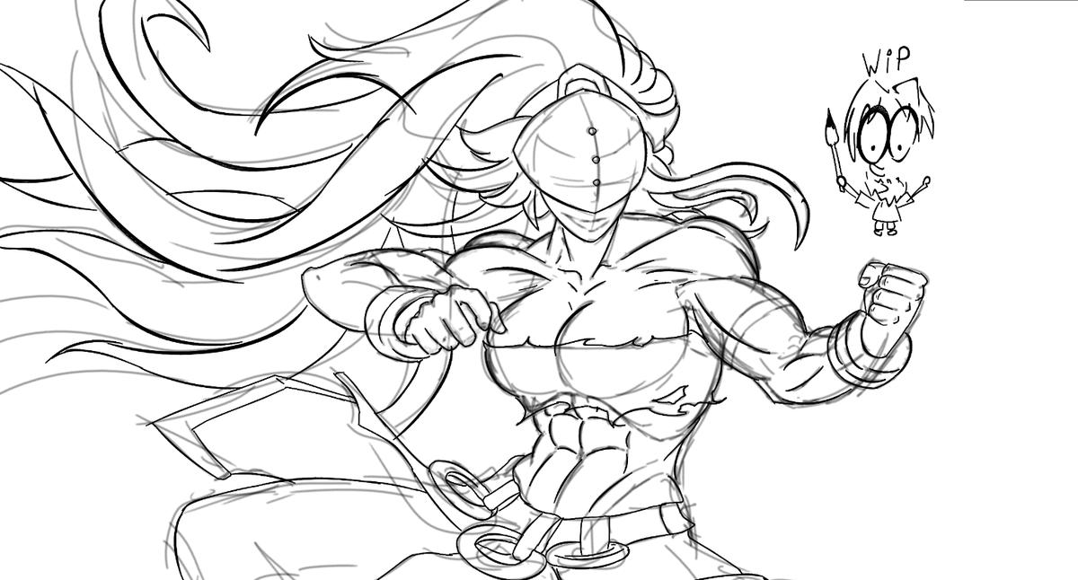 Kegnor98's tweet photo. Toph WIP 🥵 https://t.co/jY13qTcvCB