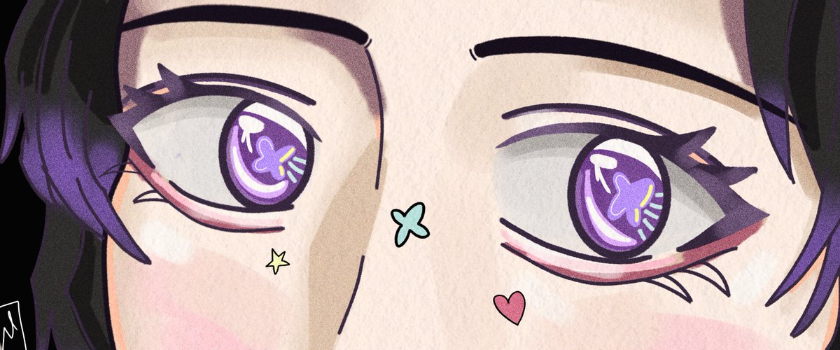 ingularen's tweet photo. another eye banner for #shinobu #demonslayer https://t.co/Bdp0gyy8Xp