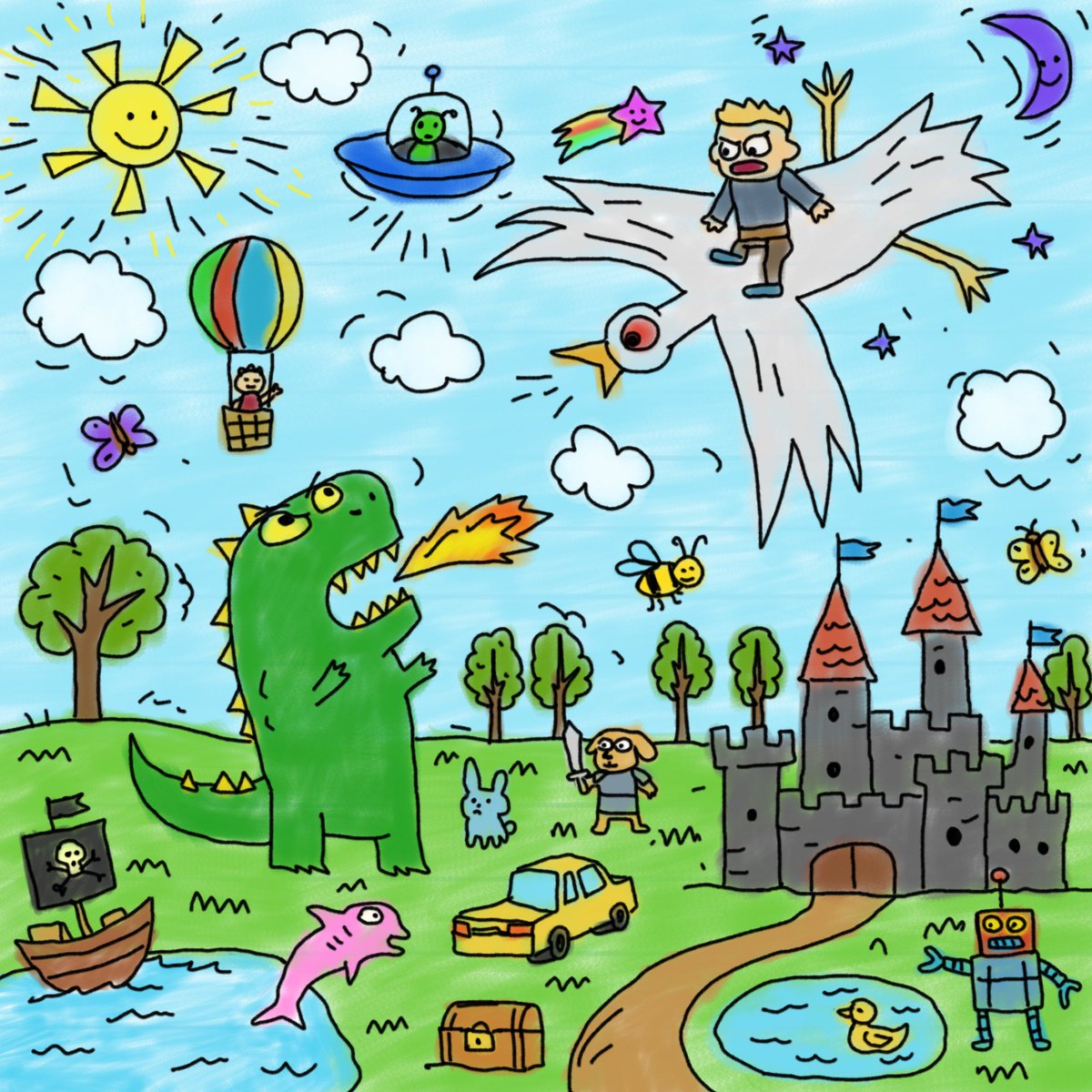 lethalinj's tweet photo. “The Kids live where dreams become real, and every color holds a little magic.
In their world, imagination has no limits, if you can dream it, you can find it.”

@KidStoryHood by @Octo0x 

Creator of penguish and sealish

Are you positioned anon? https://t.co/OiaStEwAEr