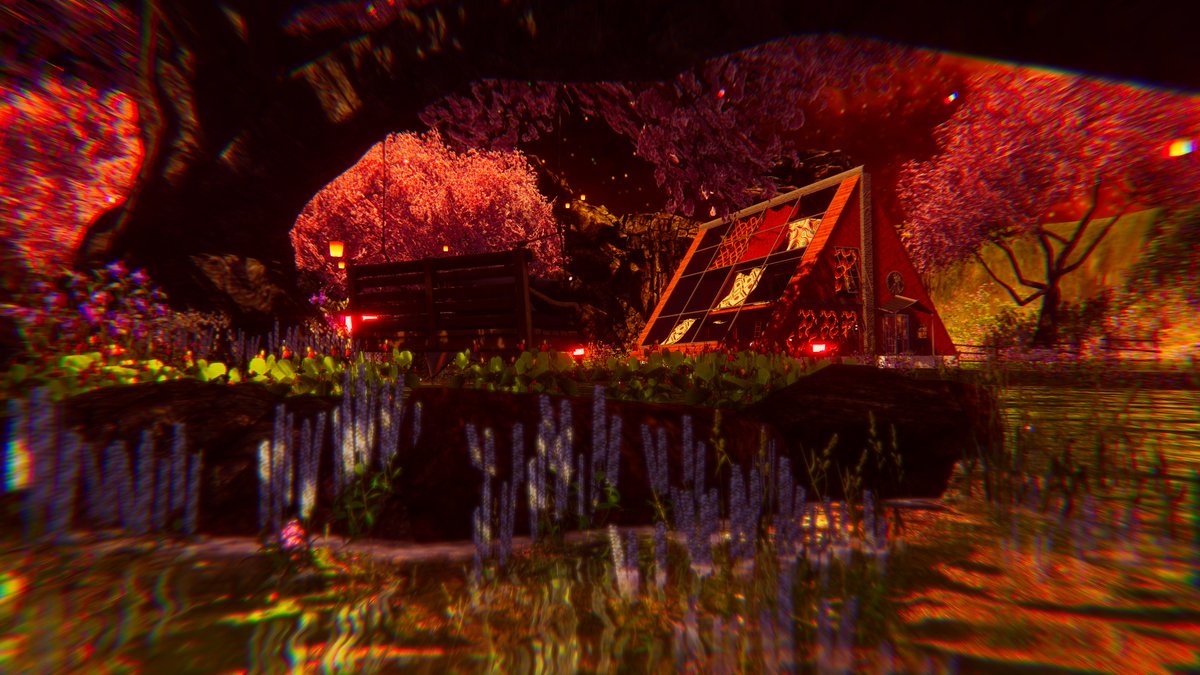 Lucyo_vyix's tweet photo. ~🍁🍂world: Sakura Cabin ｜ 桜庵
~by: UdonGG ✨

#VRChat #VRChat_world紹介 #VRChatPhotographer #VRChatPhotography https://t.co/fkcVGdrAZA