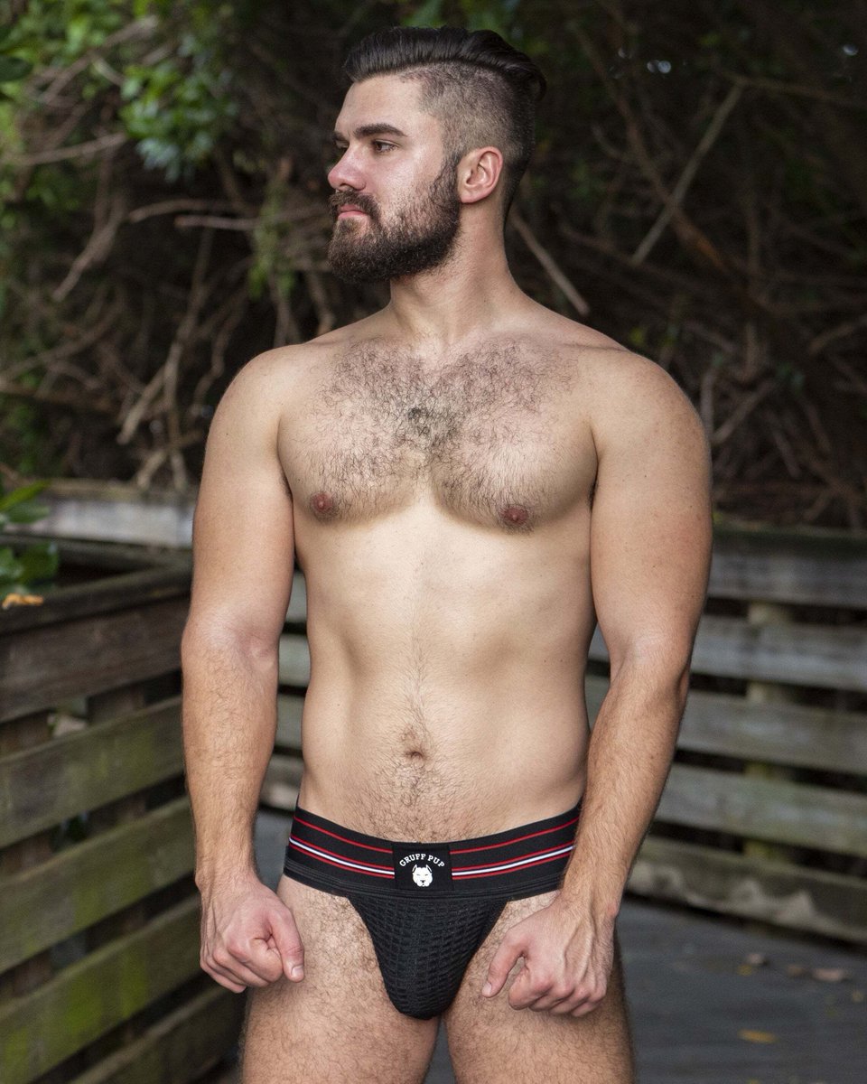 Gruffpup's tweet photo. The Quarterback Jockstrap ➡️ https://t.co/r2quhLMviy ⬅️ The Stud: Blaine #beard #handsome #woof #muscle #jock #cub #pup #bear #bearded #musclecub #muscular #gaymuscle #gaycub #handsomecub #hairycub #gayjock #instagay #gaypride #gaymuscles #handsomejock #gayathlete #gayfitmen #gaybear