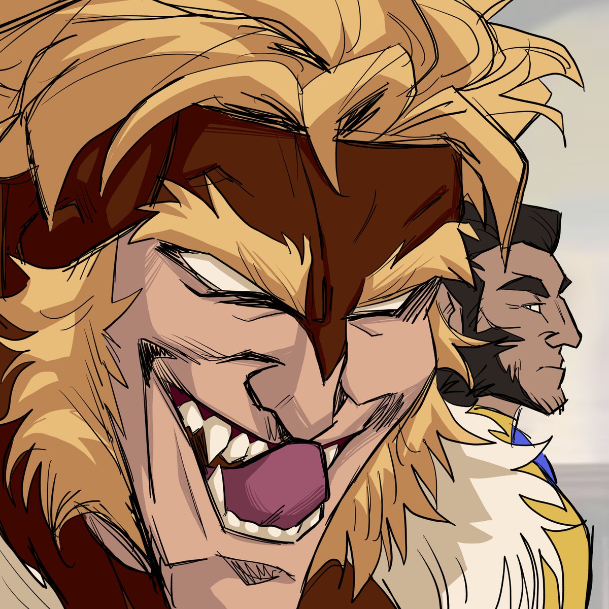 CreedsClaws's tweet photo. Sabretooth gave a rough chuckle, following alongside her.

“Then quit bitchin’ about the pockets."

He glanced back at the movement behind them, a toothy grin spreading across his face.

“C’mon. I could use the exercise...and a snack.” https://t.co/zzZStiZMJC