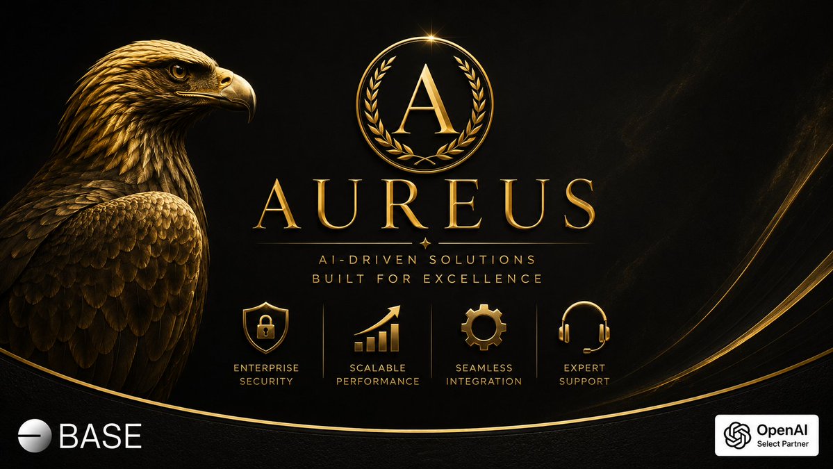AUREUSONBASE's tweet photo. Most crypto projects ask you to trust the narrative.

We are building infrastructure to verify it.

Aureus Republic is developing a unified AI-powered on-chain intelligence ecosystem built around real blockchain data, risk detection, autonomous analysis and decentralized infrastructure.

Not a collection of isolated products.

One ecosystem. One infrastructure. Multiple intelligence layers working together.

🦅 Aureus AI — the intelligence layer of the ecosystem
🔎 Bhunther Bot — accessible on-chain intelligence for the community
🛡️ Bhunther Bot Pro — deeper professional-grade blockchain analysis
🎯 BaseHunterAI — discovery and intelligence around emerging opportunities and risk
🏛️ Governance — decentralized participation within the Republic
🤖 Investor Autonomous Gallery — the foundation for autonomous investor intelligence
📱 Aureus App — the access layer connecting citizens, intelligence, services and ecosystem infrastructure

All of them are designed to operate inside the same Aureus Republic infrastructure, sharing intelligence and serving a larger objective:

Turn fragmented blockchain data into usable intelligence.

From detecting risk and interpreting contracts to understanding wallets, markets and emerging opportunities, Aureus is building an ecosystem where AI and on-chain intelligence become infrastructure rather than isolated tools.

Built on Base.
Powered by intelligence.
Connected by one ecosystem.
Designed for a more transparent Web3.

Don’t trust the noise.

Analyze the chain. Understand the data. Build with intelligence.

🦅 Aureus Republic

#Base #AI #Web3 #OnChain #Blockchain #OnChainIntelligence