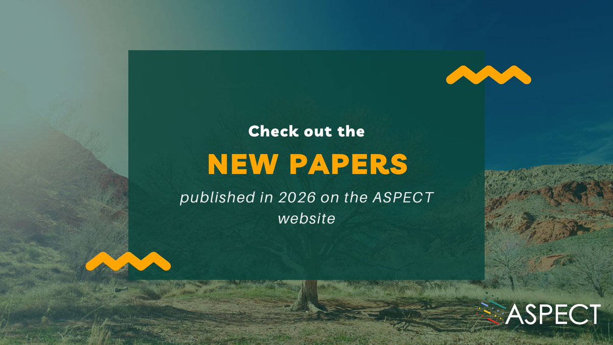 ASPECT_project's tweet photo. There have been several new papers published by ASPECT researchers in 2026. These are now all available to access via our website. Here you can keep up to date with all the research papers coming from the ASPECT project 👇

https://t.co/STzTGX1NXF https://t.co/SyHUakHLWc