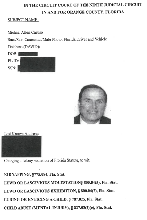 EricLDaugh's tweet photo. 🚨 UPDATE: Florida Gov. Ron DeSantis has just SUSPENDED alleged child s*xual abuser Palm Beach County Clerk of the Circuit Court and Comptroller Mike Caruso, former State Rep.

Good.

Charges: KIDNAPPING, molestation, lewd/lascivious exhibition, luring/enticing a child, child abuse (mental injury)
