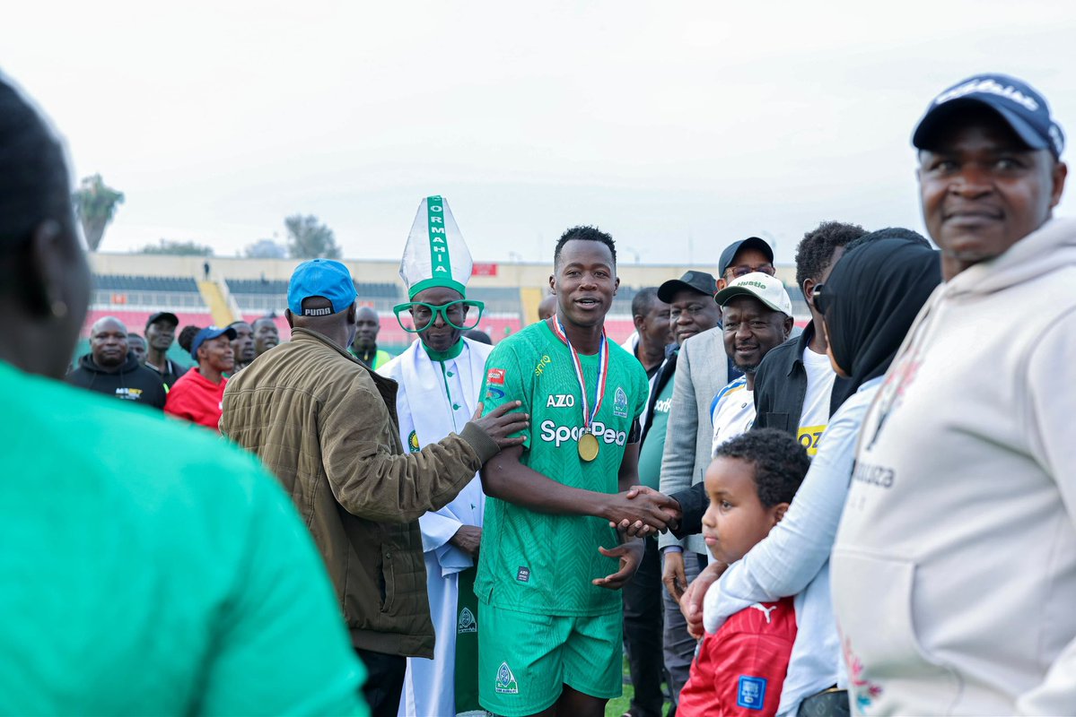12Kibwage's tweet photo. Slowly getting there, and almost ready for the start of the season.

Sunday was an amazing opportunity for us to show the fans a glimpse of what we have done in pre-season and we thank y’all for showing up and bringing the noise.

Nyamridhi!! https://t.co/EnzBeMO9bP