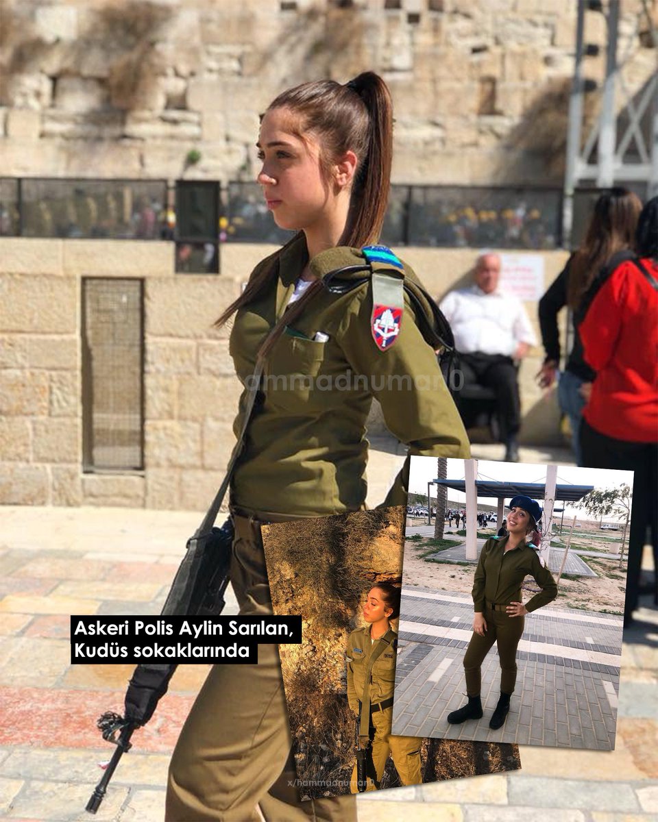 hammadnuman0's tweet photo. İSRAİL SAVUNMA KUVVETLERİ ASKERİ POLİSİ'Nİ İFŞA EDİYORUZ!

Bugün masum sivillere yönelik gerçekleştirilen saldırılara MİSİLLEME olarak, Aylin Sarılan ve kardeşi Denis Sarılan'ı ifşa ediyoruz.

Açık kaynaklarda yer alan bilgilere göre Aylin Sarılan, Türkiye'de yaşadığı dönemin ardından İsrail'e giderek İsrail Ordusu'nda görev almıştır. İsrail Ordusu Askeri Polisi bünyesindeki Bahad 13 biriminde görev yaptığı ve hapishane eğitmeni olarak eğitim aldığı gözlemlenmiştir.

Sarılan'ın uzun süre askerlik yaptığı ve İsrail ile Türkiye arasında seyahatlerini sürdürdüğü yönünde açık kaynaklarda çeşitli bilgiler bulunmaktadır. Türkiye'de bulunduğu dönemde ise modellik yaptığı ve çeşitli tanınmış isimlerle fotoğraflarının bulunduğu görülmektedir.

Kardeşi Denis Sarılan'ın da İsrail Ordusu'nda askerlik yaptığına ilişkin açık kaynaklarda fotoğraflar yer almaktadır.  Masum insanlar her gün katledilirken bu cani t*röristlerin ülkemiz vatandaşı olması, ülkemize rahatça gelip gidebilmeleri asla kabul edilemez.

Bugüne kadar ifşa ettiğimiz şahıslar başta olmak üzere bu şahısların kimlik tespitlerinin yapılması, Türkiye Cumhuriyeti vatandaşlıkları varsa "Vatandaşlık Kanununa Muhalefetten" vatandaşlıktan atılmaları ve soykırım suçlarından yargılanmalarını talep ediyoruz.

Daha bitmedi, listemizde birçok t*rörist sıralı ve ifşalanmayı bekliyor.

Peşinizdeyiz. Hergün listemize yenilerini ekliyoruz!

Bu zulüm bitene, Filistin Özgür olana dek devam edeceğiz! ✊🏼 🇵🇸