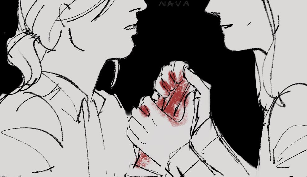 navarlw's tweet photo. i didn’t like this one 💔 #shaunalee 

for (late) day 2 of #yjshipweek2026 (wilderness) https://t.co/O6rBTZUEFb
