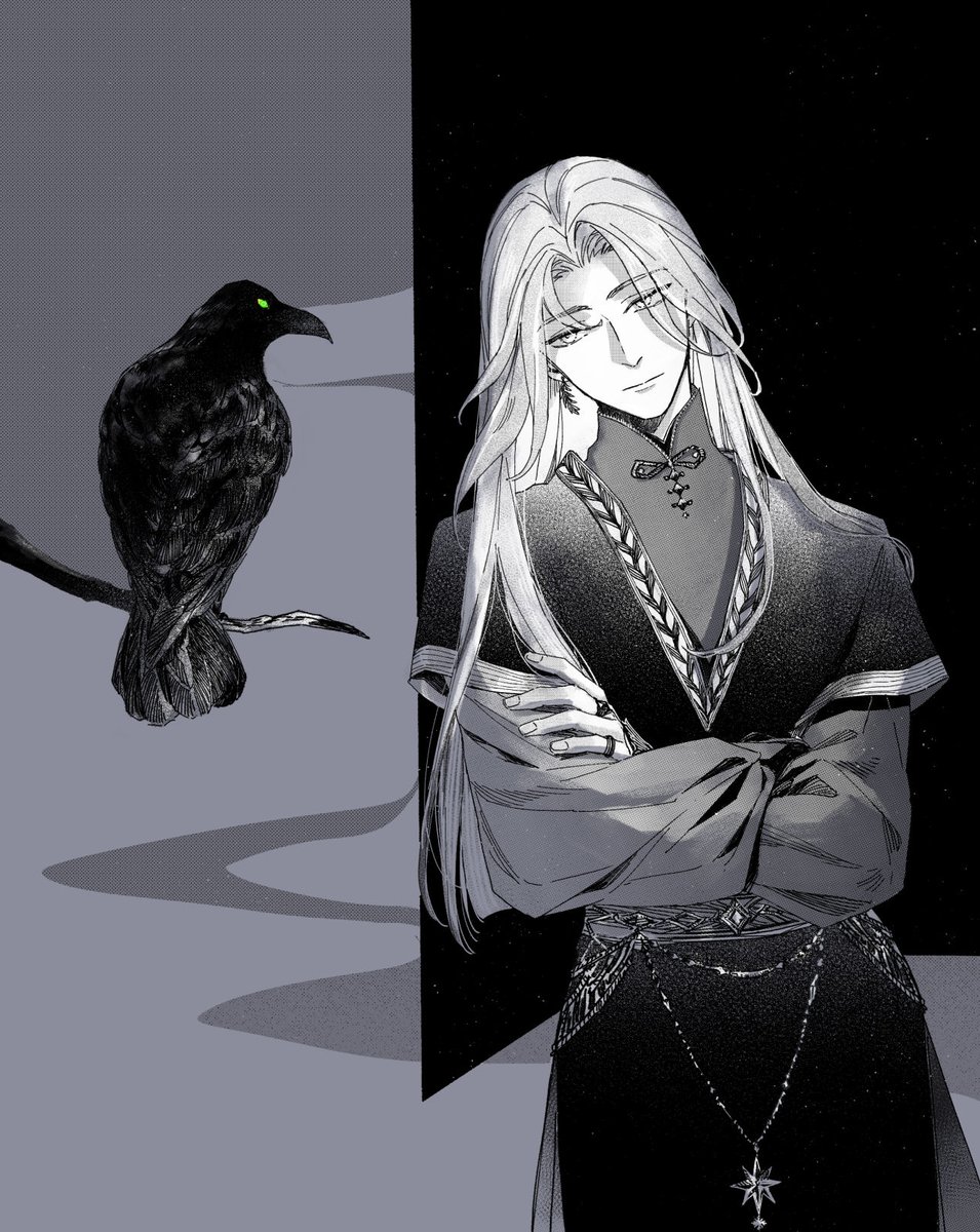 ta_mozuki's tweet photo. (AFKJ) my Merlin finally got his new hair✨ https://t.co/qsdtHTXKsW