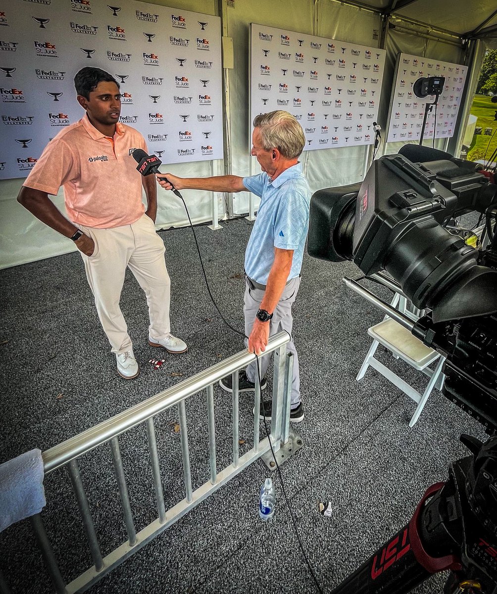 VartyCamera's tweet photo. Always a great time covering golf for @TSN_Sports - @BobWeeksTSN is a top tier human to work with. Thx to our Canadian players as well for chatting all week. 🇨🇦⛳️🏌🏻 Corey Conners , Nick Taylor and Sudarshan Yellamaraju - We are grateful. 
Now, time for me to tee it up again. https://t.co/iIAYgeNwju