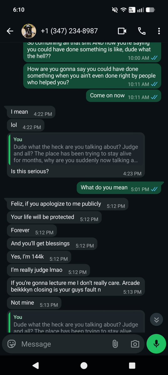 frelissimo's tweet photo. And finally, this

I'ma do a thread to address this

*Vince Russo voice*

ARTURO YOU BALDING CUCK SONOVABITCH PAY ME WHAT YOU OWE ME

He owes me 3k USD in unpaid editing work

AND HE DARES TO USE MY NAME?

Here's the receipts you keep fucking talking about https://t.co/eUIbR2D7kr