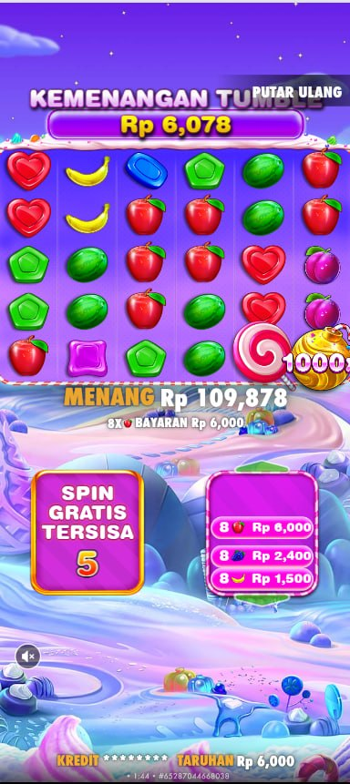 mainnyalabet's tweet photo. BUAH YANG SANGAT MANIS HANYA DI NYALABET🎰

Tonton replay:
https://t.co/cmK0rvhLad

Coba gamenya:
https://t.co/yj04pRQxFo
https://t.co/yj04pRQxFo
https://t.co/yj04pRQxFo

18+ | Bermain dengan bijak. https://t.co/TIJlVXYvb1