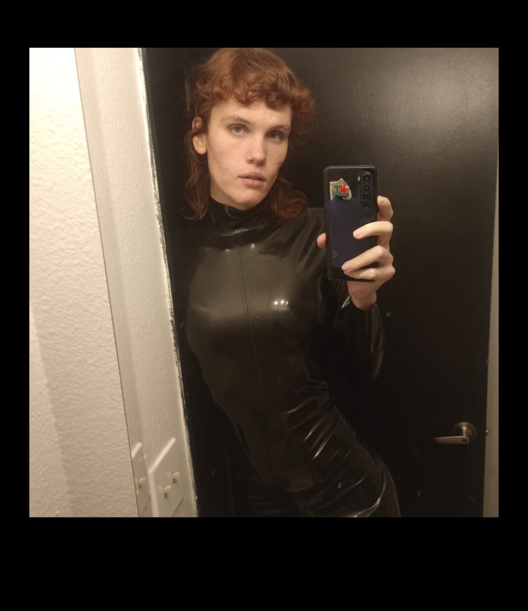 GingerFucked's tweet photo. my boobs look so good in latex https://t.co/t3O3oY6GAn
