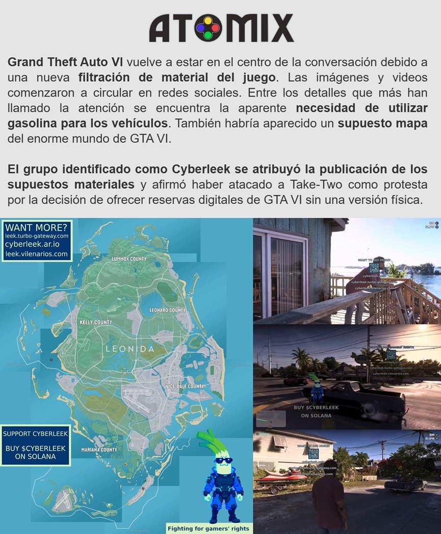 TTtucuman's tweet photo. "GTA VI" 
Porque se filtraron imágenes del mapa del #GTAVI https://t.co/Qo3BhhletX