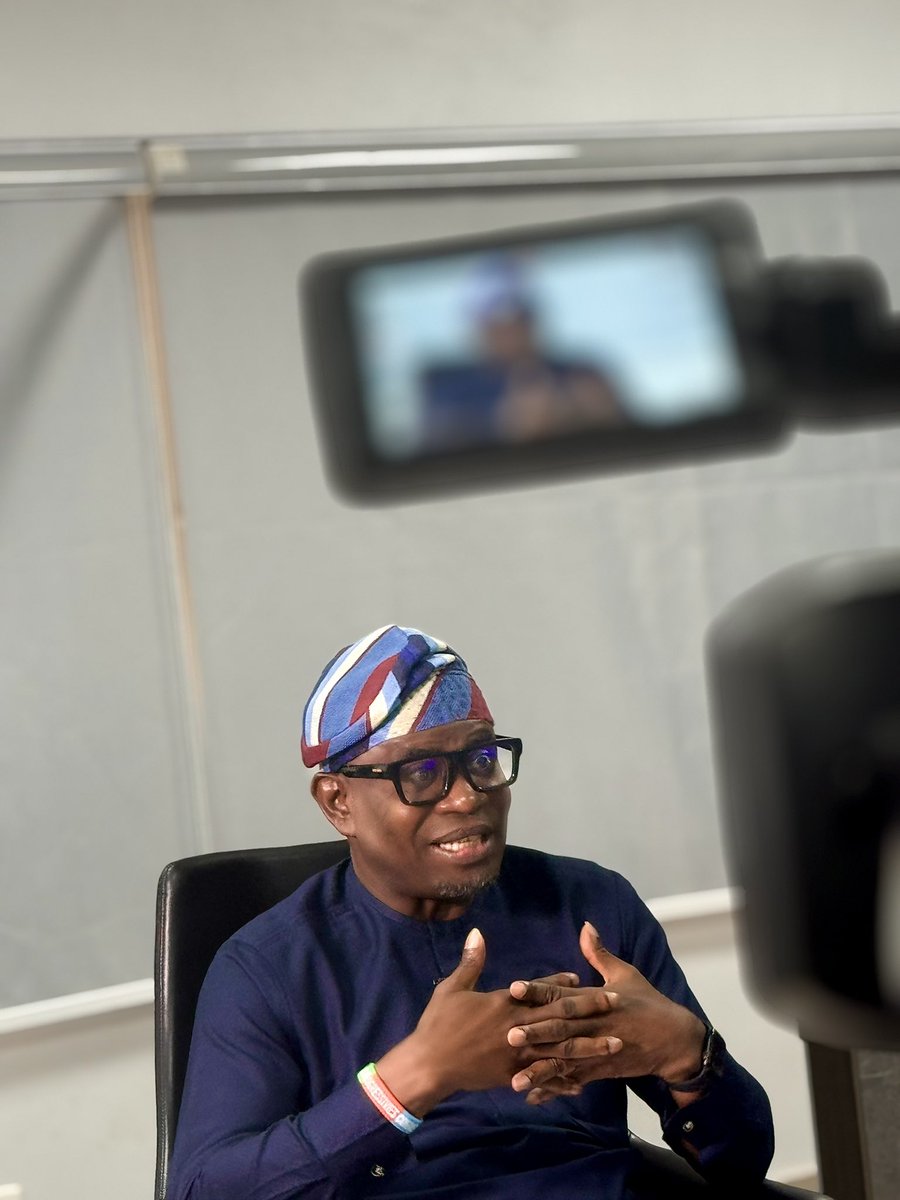 Opeyemi_Ogungbo's tweet photo. Today, I had the privilege of an exclusive interview with Mr. Obafemi Craig, Anchor of Lagos Today on Lagos Television (LTV).

Our conversation focused on the role and mandate of the Office of Taxation and Revenue, the impact of our initiatives on citizens, and the ongoing https://t.co/SwSaD8z4Xe