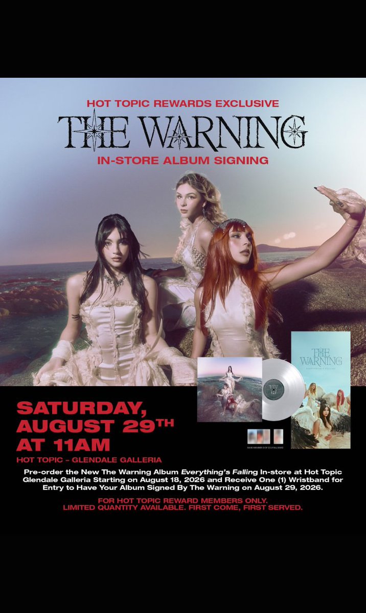picklerick4444's tweet photo. Oh look @TheWarningBand2 are launching their album in the US. They know what the deal is. 🫡🫡🫡🇺🇲🇺🇲🇺🇲 #warningband https://t.co/2lmCwdI8CF