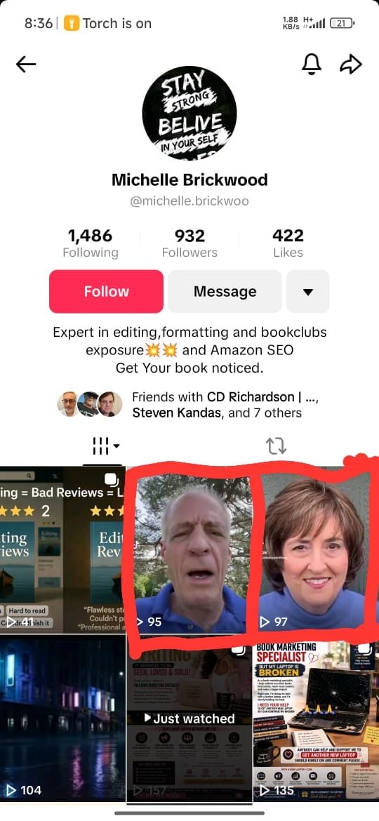 chrisadeanthony's tweet photo. @RachelAbbott @RachelAbbott are you on TikTok because you recommended a book marketer on TikTok and after I checked it I can see that the marketer posted a video recommendation that Authors make for my services so I'm here to testify of you're the one. https://t.co/ZmvO6252Wr