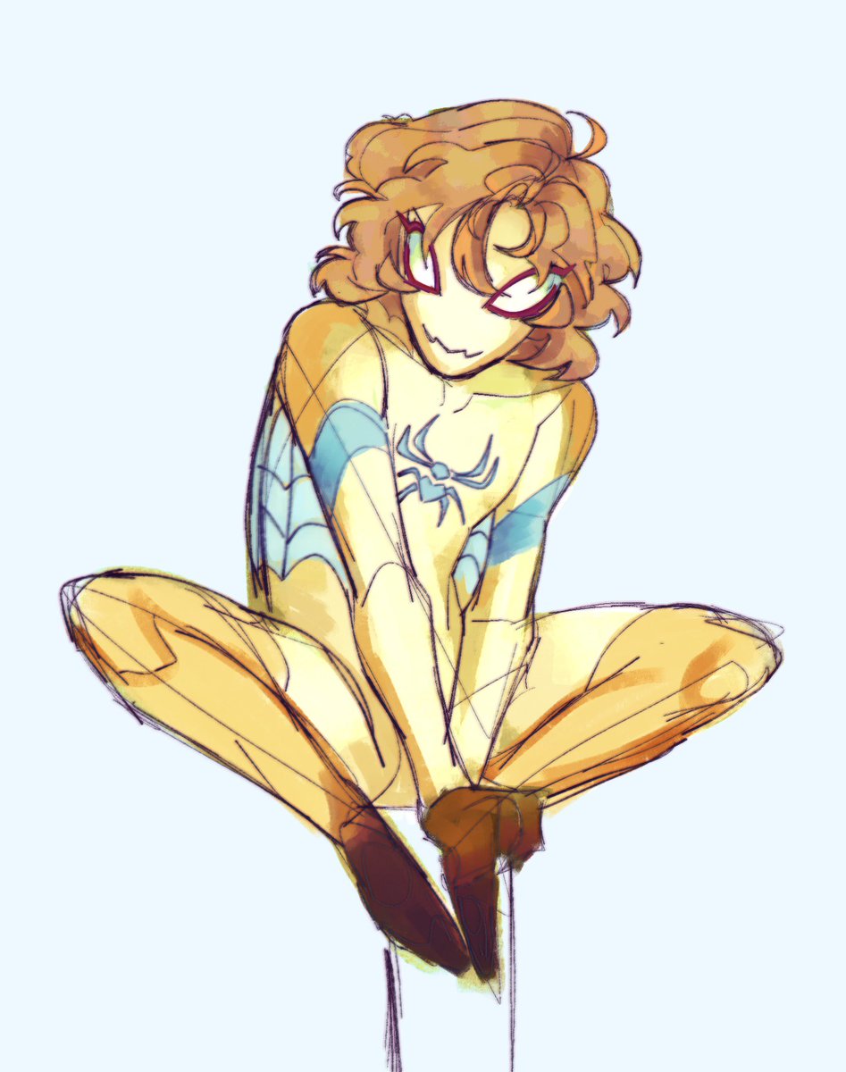 Cinnarescent's tweet photo. spider-zam :]
#princezamfanart https://t.co/bTxO5okCpw