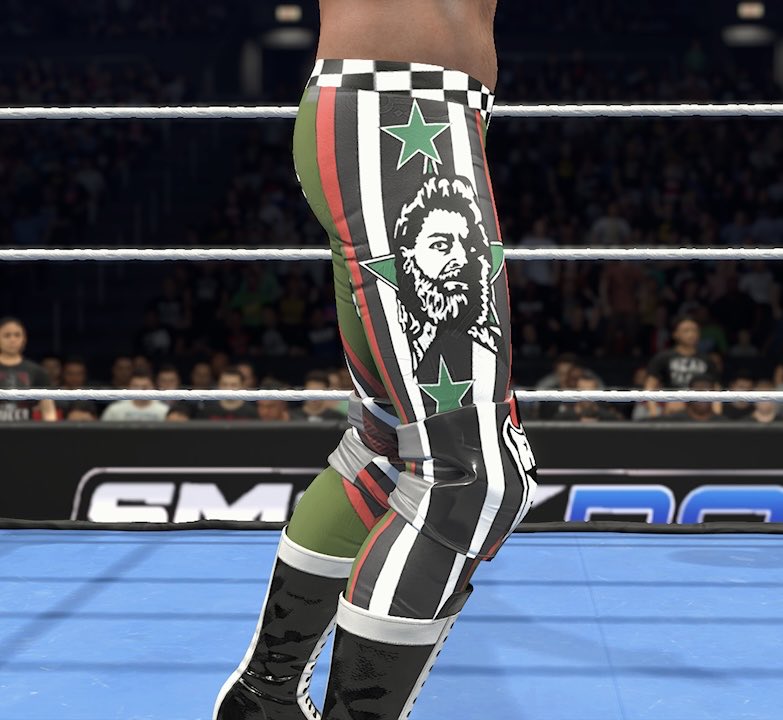 Finesse10000's tweet photo. Justice for Sami Zayn attires by @ManilaStrong has been uploaded to #WWE2K26 consoles CC
Tags are 
SamiZayn
Finesse https://t.co/NsBOzTtzQR