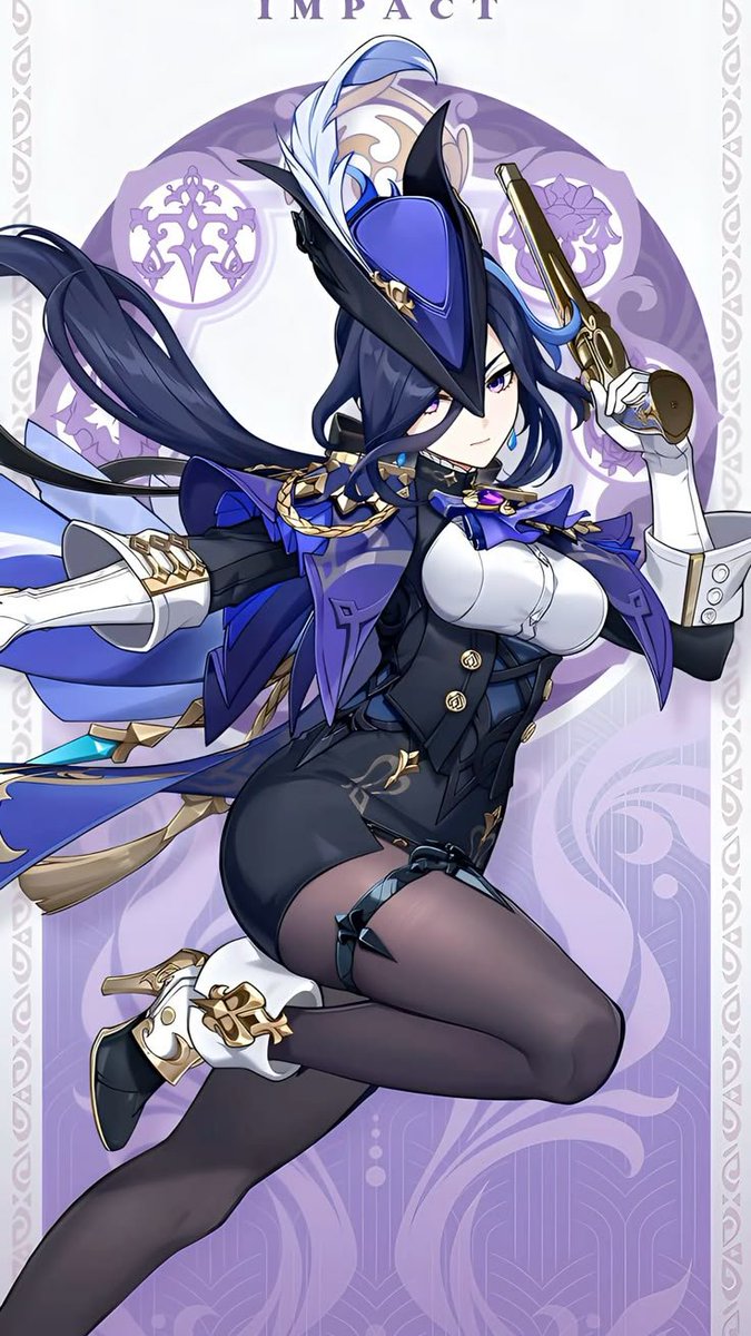 SV7RE's tweet photo. @Nyan_Katsumi Clorinde from genshin impact https://t.co/r4n9Jb3cMg