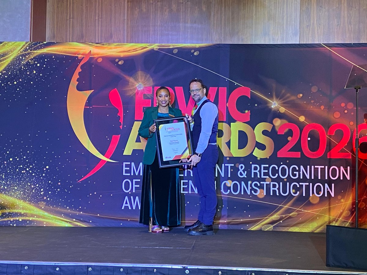 cidbERWIC's tweet photo. Woman-owned Construction Entity of the Year
🥉 Meliza Lombaard | MJW Electrical Pty Ltd
🥉 Matlakala Radebe | Qualicon Construction
🥈 Taryn Jaide Beaton | Beaton Enterprises
🥇 Noko Ramasenya | Noleo Projects Pty Ltd
Congratulations!
#cidbERWICAwards
#SheBuildSA https://t.co/39MMSkwS39