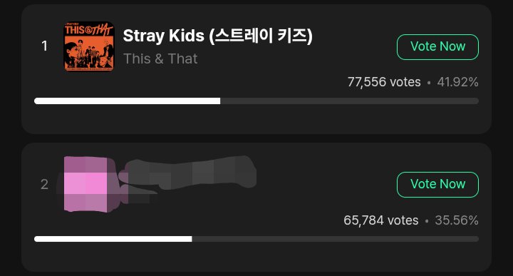 SKZoov_VS's tweet photo. STAY, URGENTE 🚨🚨🚨
Bajamos al 2do lugar en la pre-vot de MuCore, corre rápidamente a ambas apps y vota por Stray Kids. 

💜 Mubeat → 2do lugar (1,4% de GAP)
🩵 Muniverse → 1er lugar (6% de GAP)

🔗: https://t.co/UhJIMBYBR3 

— 🎀

@Stray_Kids #StrayKids #스트레이키즈 #This_And_That