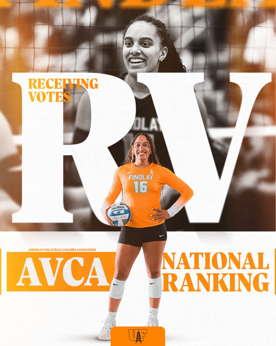 FindlayOilers's tweet photo. ๐ก๐ฎ๐ฌ๐ฎ๐ฒ๐ฟ๐ฒ๐ท๐ฐ ๐ฅ๐ธ๐ฝ๐ฎ๐ผ
Volleyball is receiving votes in the AVCA Taraflex Division II National Preseason Poll!
#GoOilers | #BeGreat
๐:https://t.co/qWXkRylLyB https://t.co/uiU4W45jRI