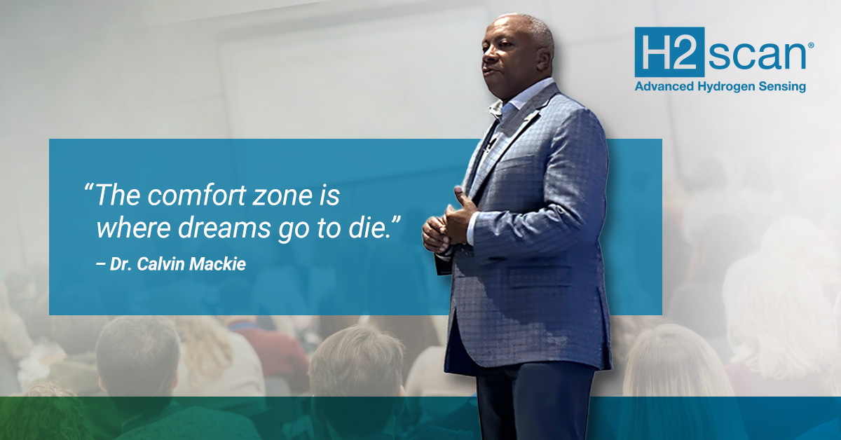 H2scanCorp's tweet photo. Feeling fortunate that the inspiring Dr. Calvin Mackie spoke at our company meeting. STEM NOLA founder, inventor, former engineering professor, entrepreneur and author, Dr. Mackie challenged us to welcome change, and he showed us how technology and science  improve people’s lives. https://t.co/f6c0xmYXAG #H2scan #InspirationalSpeaker #ElectricPowerIndustry​ #STEM