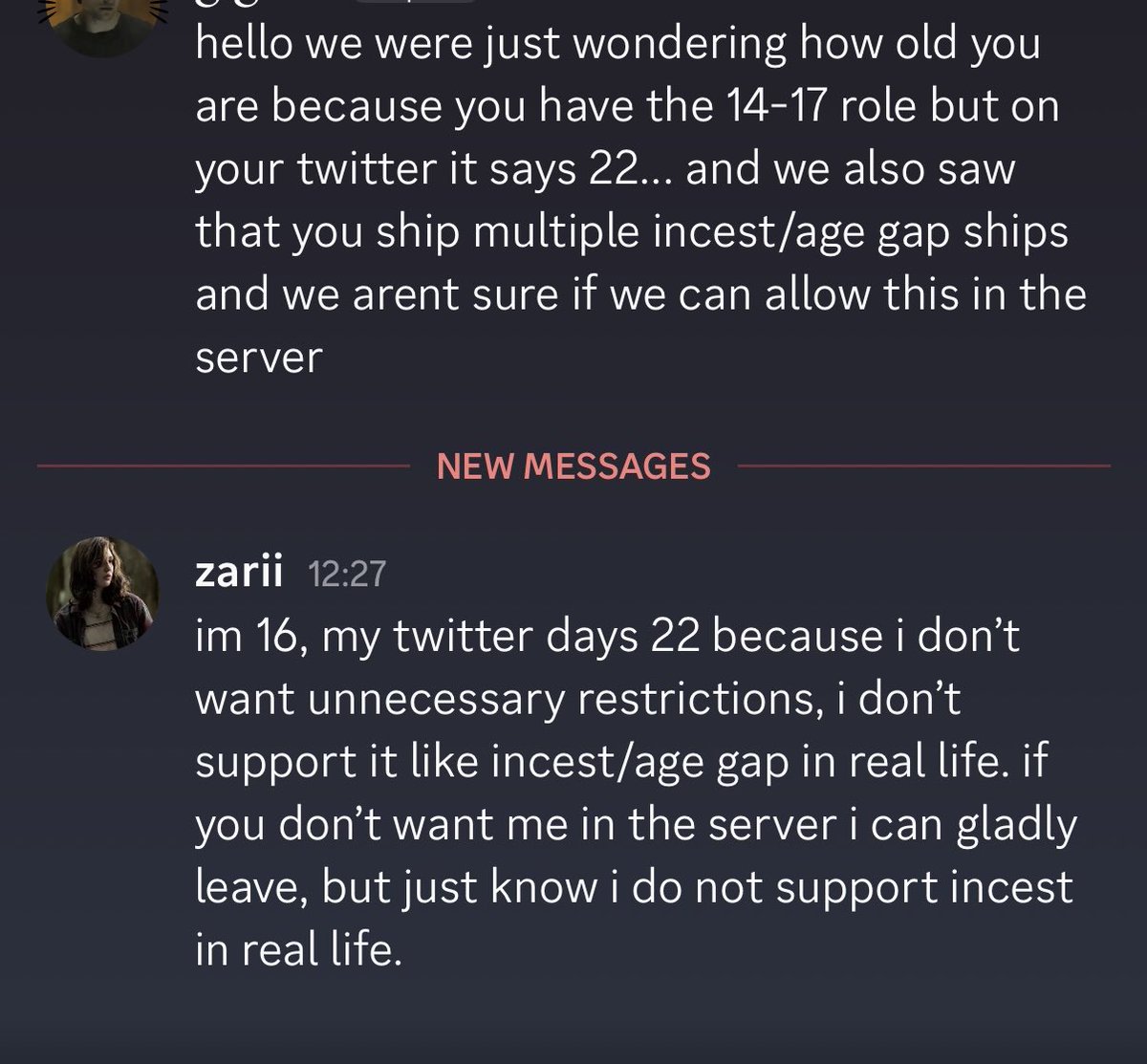 appIecakepie's tweet photo. @gloomistress hi i thought i'd let you know since you are 21 that ur oomf is constantly lying about her age where she says she's 16, 18, 22 and now apparently 13 years old! hope this helps :) https://t.co/Uh2koGOqmO
