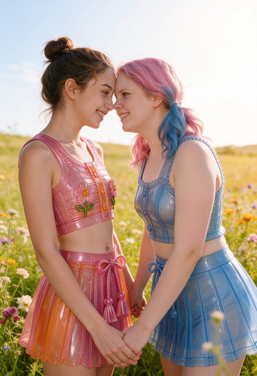 Lizzy1262629's tweet photo. Me and Veronique in our shiny PVC sets on the colorful street, soft smiles and glossy vibes π©·π Soft energy β¨
#PVCDuo #ClearPVC #ShinyFashion #KinkyCute #GlossyFashion #PVCSet #PlayfulLook #ShinyPlastic #CityVibes https://t.co/c3YtTOqXVf