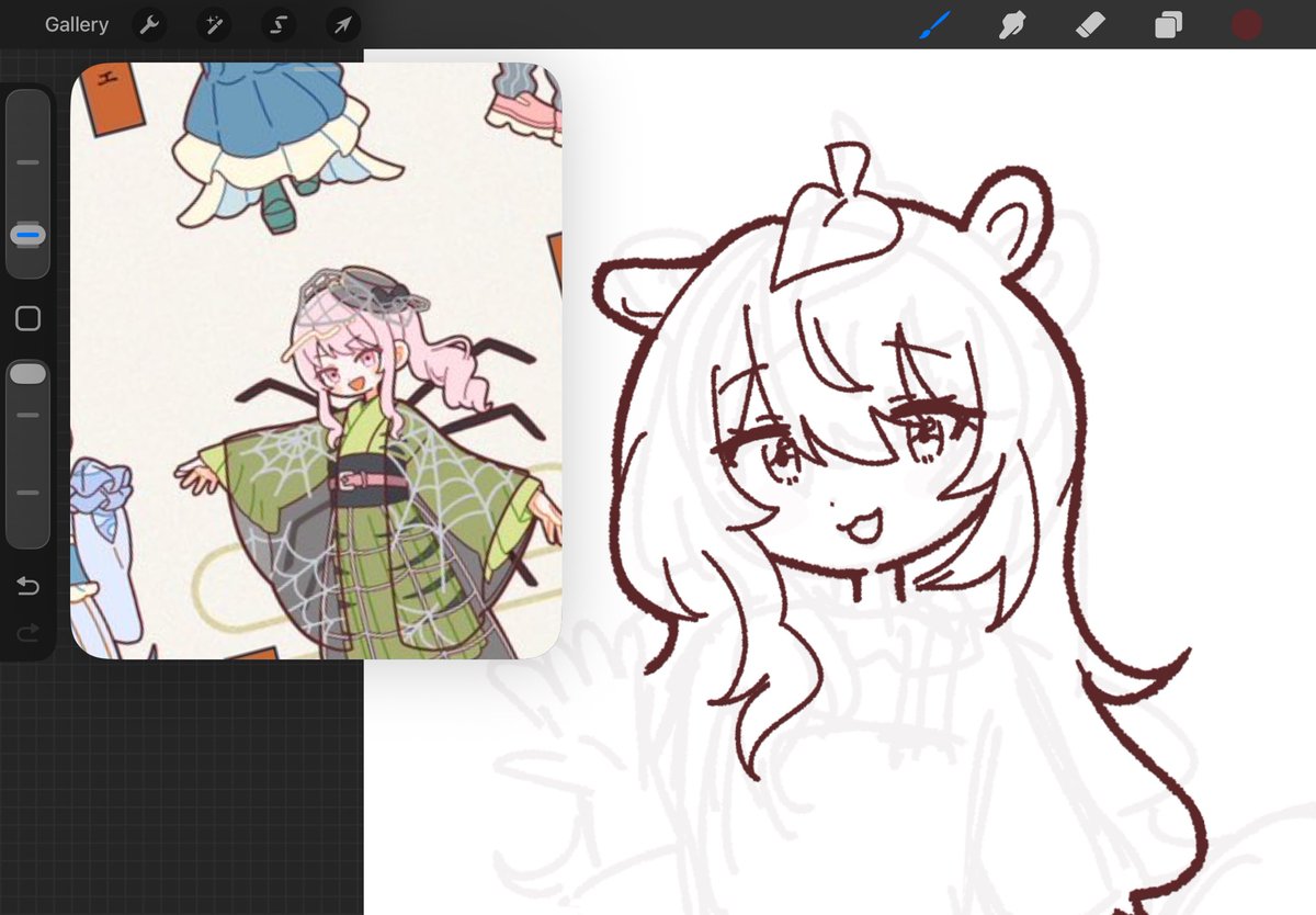 formyena's tweet photo. this artstyle is extremely hard! but i will #pushthrough https://t.co/XoRScQdflN
