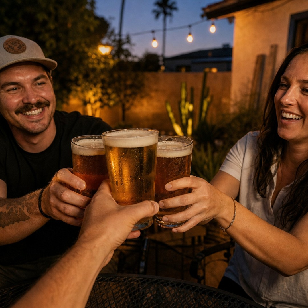 sunupbrewing's tweet photo. The best Arizona beer nights were never on the calendar. A couple pints, the right people, and suddenly some backyard or neighborhood spot in Phoenix is the whole plan. That’s local beer doing its job. Find a SunUp where you find it. #sunupbrewing #phoenixbeer https://t.co/GPMwzbeiB8
