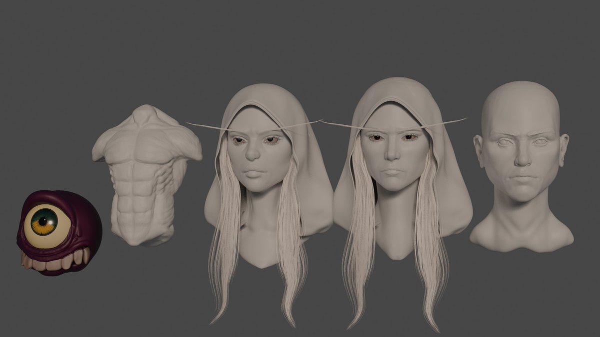 Casnell3D's tweet photo. Trying to get better before jumping back into another full character.
Here’s what I’ve been working on these past few days. https://t.co/7wnWz08crq