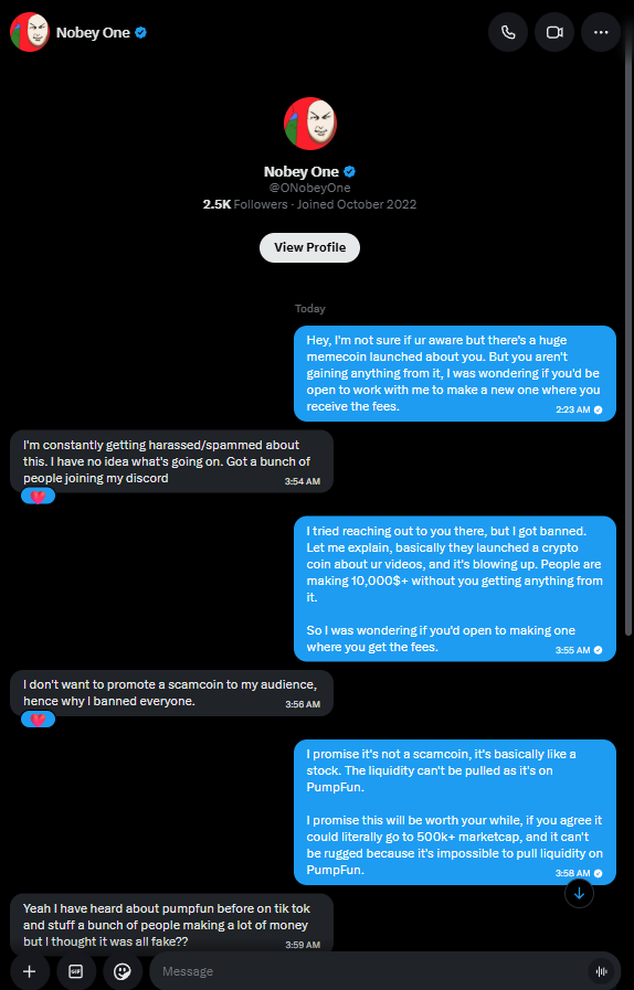 Stimothyphd's tweet photo. I just onboarded the creator of the new pepe already ran to $500k not endorsed!!

https://t.co/94Re6sw2iu

Sending all the fee's to his wallet he said if he gets $100 he will post ca and endorse the coin

This is a giga runner!

3swJ2dWRquPcusmekkzcf3wt9rqAB3CfN1naqHyQuP9w https://t.co/jnLVmDfyIE