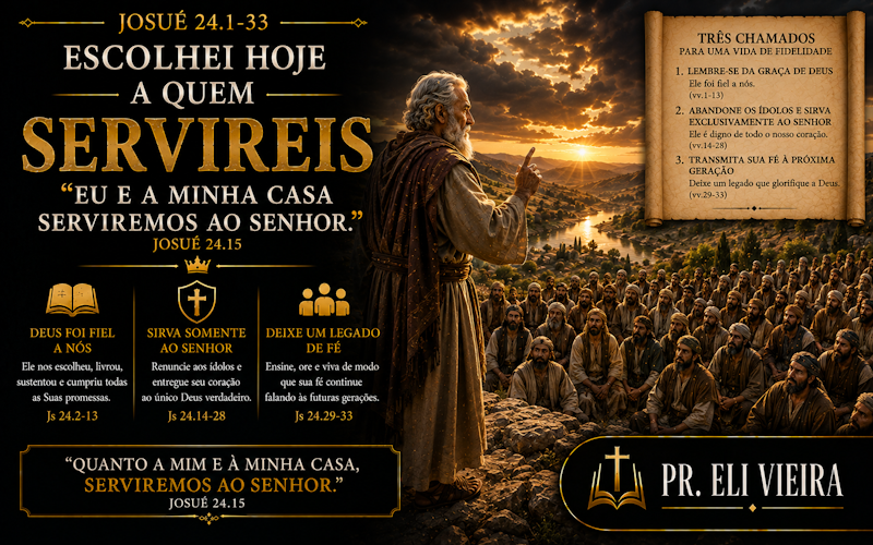 OAgrestePresbit's tweet photo. ESCOLHEI HOJE A QUEM SERVIREIS https://t.co/KQDoSvTSaW https://t.co/VbA5hOENKy