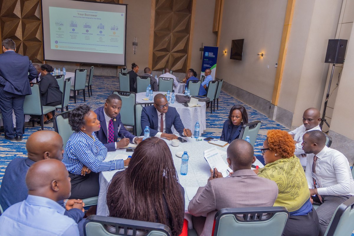 ugbankers's tweet photo. We kicked off a two-day training today, 18th August 2026, for credit officers, risk managers, and ESG champions from across Uganda's banking industry, focused on ESG, WASH Risk Management, and Sustainable Finance. The training is delivered in partnership with @Water4PeopleUG and funded by the Sanitation and Hygiene Fund (@SHFund__ ).

Day One laid the foundation, opening with an overview of Water, Sanitation and Hygiene (WASH) and its relevance to financial institutions, before moving on to ESG and WASH risks and their financial implications.

The market data set the tone for the day. Uganda's WASH economy was worth USD 1.7 billion in 2022 and is on track to reach USD 2.7 billion by 2030. Yet sanitation alone still carries a financing gap of between USD 650 and 725 million a year.

Much of the discussion focused on what this means for lenders. Water stress disrupts a borrower's operations, which strains cash flow, which in turn affects their ability to repay. Sectors such as agriculture, manufacturing, health, infrastructure and SMEs are especially exposed, making WASH a material credit consideration rather than simply an Environmental, Social and Governance (ESG) reporting requirement.

#WASHFinancing | #SustainableFinanceUG | #PromotingPartnerships | #TransformingBanking