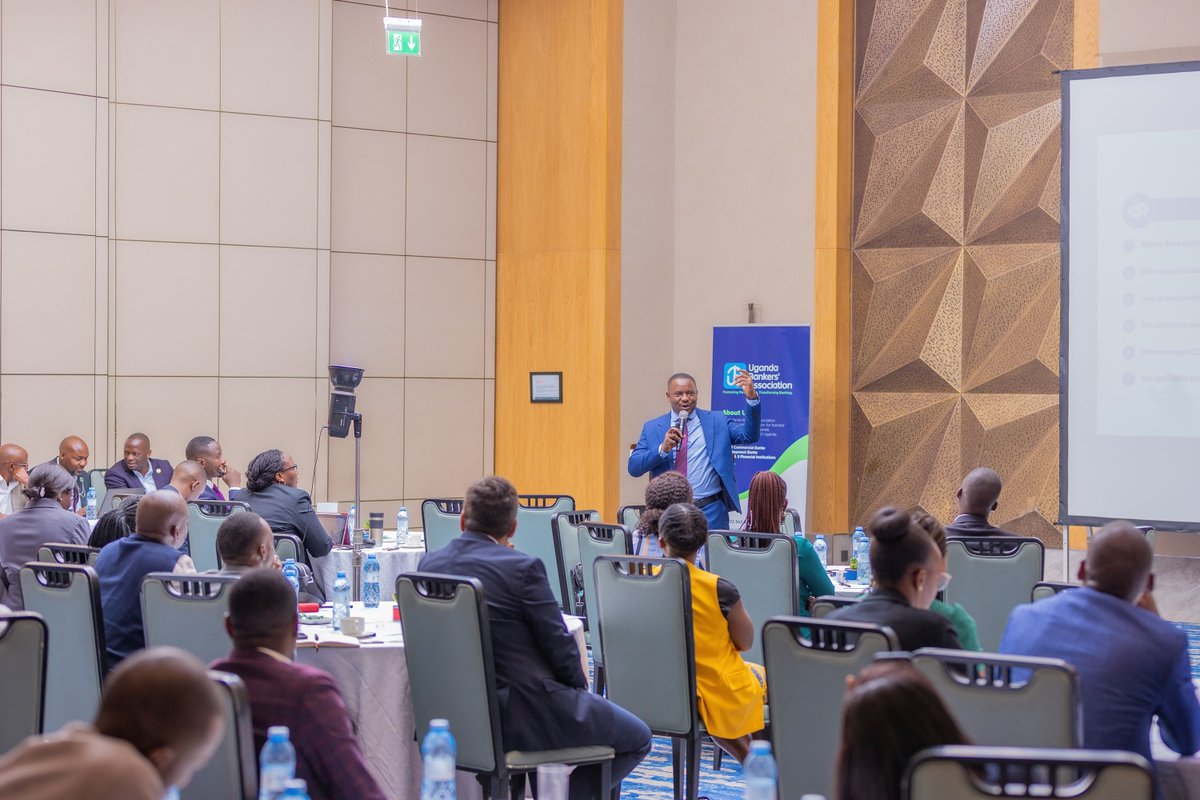 ugbankers's tweet photo. We kicked off a two-day training today, 18th August 2026, for credit officers, risk managers, and ESG champions from across Uganda's banking industry, focused on ESG, WASH Risk Management, and Sustainable Finance. The training is delivered in partnership with @Water4PeopleUG and funded by the Sanitation and Hygiene Fund (@SHFund__ ).

Day One laid the foundation, opening with an overview of Water, Sanitation and Hygiene (WASH) and its relevance to financial institutions, before moving on to ESG and WASH risks and their financial implications.

The market data set the tone for the day. Uganda's WASH economy was worth USD 1.7 billion in 2022 and is on track to reach USD 2.7 billion by 2030. Yet sanitation alone still carries a financing gap of between USD 650 and 725 million a year.

Much of the discussion focused on what this means for lenders. Water stress disrupts a borrower's operations, which strains cash flow, which in turn affects their ability to repay. Sectors such as agriculture, manufacturing, health, infrastructure and SMEs are especially exposed, making WASH a material credit consideration rather than simply an Environmental, Social and Governance (ESG) reporting requirement.

#WASHFinancing | #SustainableFinanceUG | #PromotingPartnerships | #TransformingBanking