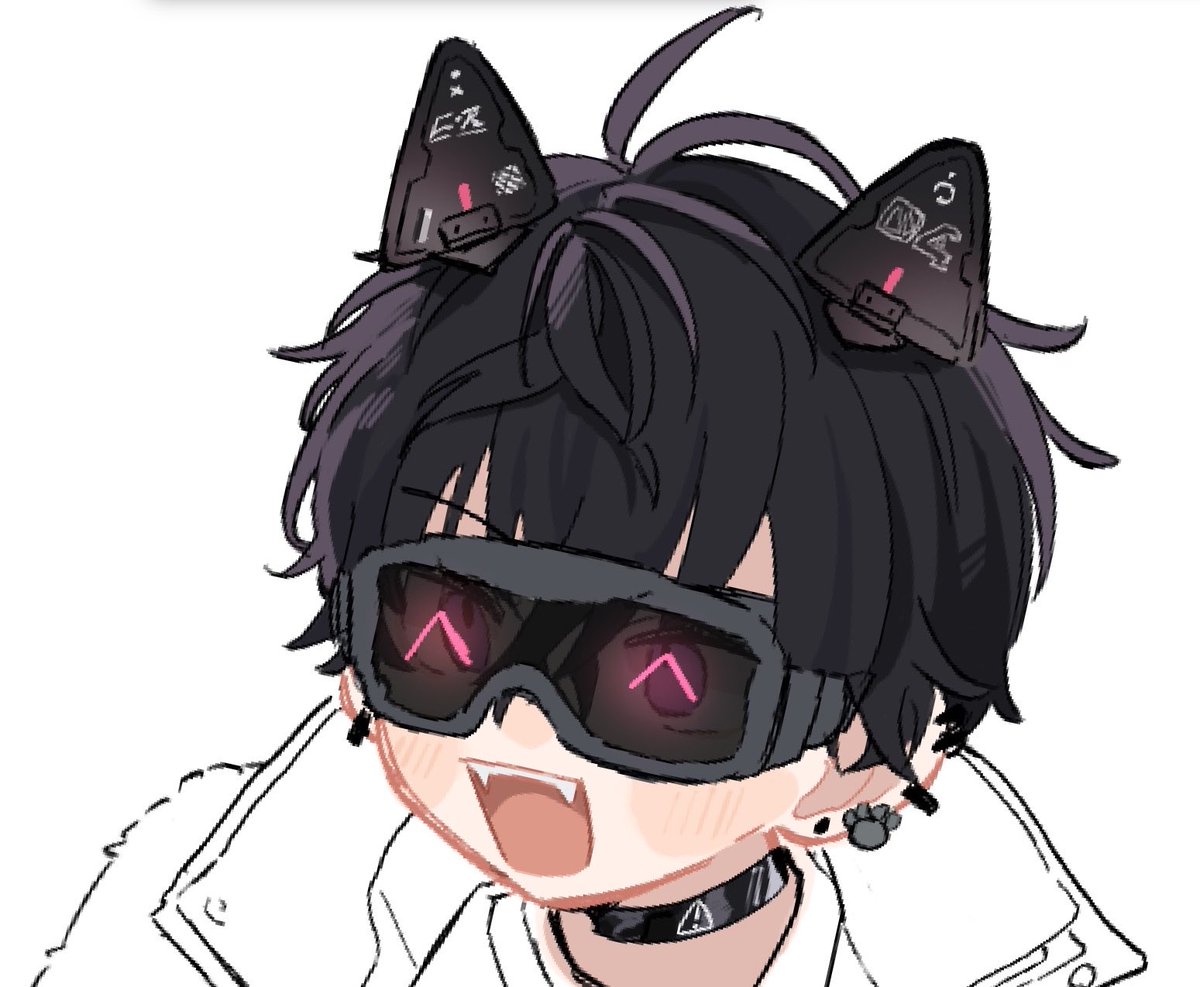 ui72219's tweet photo. 色塗り途中ですがゴーグルつけててもやたらと表情が豊かな🤝でも見てってください https://t.co/9nwe9itcHO