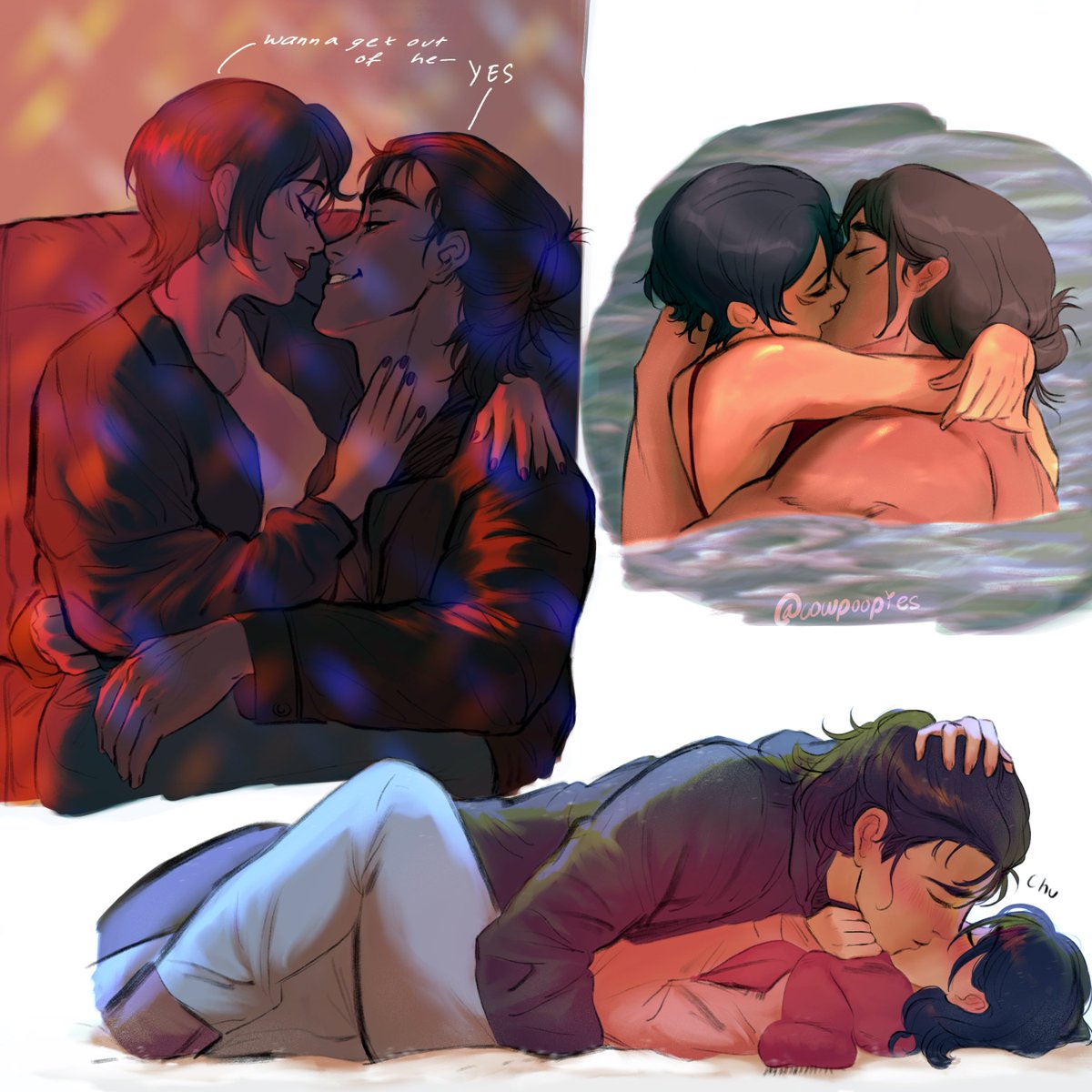 cowpoopies's tweet photo. just in their mid-20s with all the time in the world to fall in love #eremika #エレミカ https://t.co/4STdkk9jQd