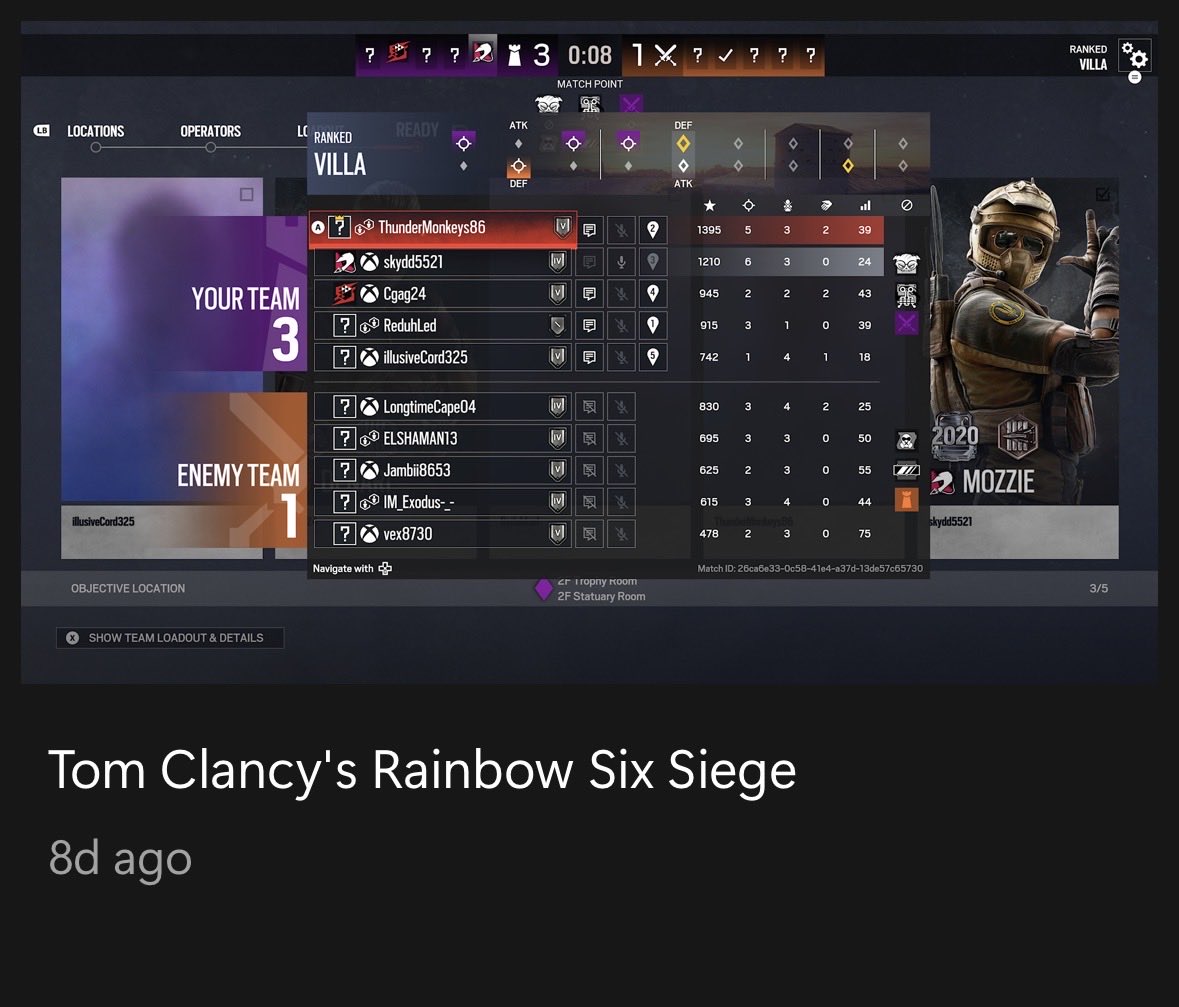skydd20's tweet photo. @UbisoftSupport I really need some help here. I accidentally disconnected my Xbox account from the Ubisoft account that holds 6 years of Rainbow Six Siege progression.

The email on that old account is inaccessible, so I contacted Support and provided an official Microsoft invoice for my R6 Membership, Microsoft order history, my Xbox profile, Siege screenshots, and an Xbox Siege achievement from 2020 proving this same Xbox account has been playing for 6+ years.

I even have screenshots of the account at level 90 just days before this happened.

Despite all of this, I’ve repeatedly been told that ownership can’t be verified, without being given another way to prove it.

I just want my Xbox account restored to the Ubisoft account it was connected to for approximately 6 years.

Can someone please actually review or escalate this?

I have even more evidence than the screenshots I’m providing here, but some of it contains personal information and cannot be posted publicly.

I wanted to keep this between myself and Ubisoft Support, but I genuinely don’t know what other option I have. This feels like my last chance to recover 6 years of Rainbow Six Siege progression.

I have provided everything I reasonably can to prove that I am the legitimate owner, including evidence dating my Xbox account’s Siege activity back to 2020, yet my recovery request has now been rejected around 4 times.

The final screenshot shows the latest rejection.

I’m not asking you to bypass account security. I’m asking for someone to actually review the evidence and the historical link between my Xbox account and my original Ubisoft account, and help me get my 6 years of progression back.