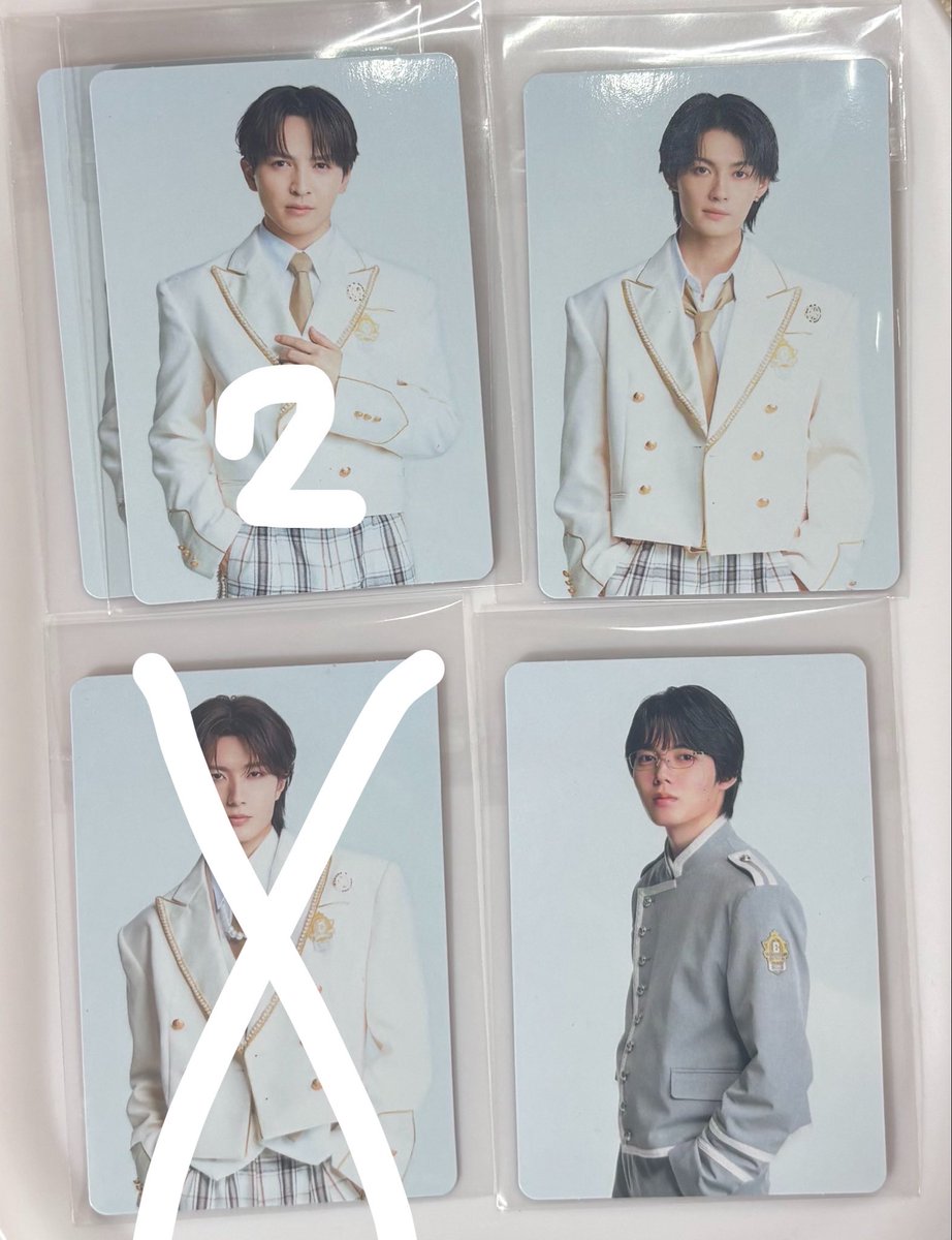 XhiraU's tweet photo. 【交換 譲渡】EBiDAN エビライ museum 2026 入場特典 隣の席セット ミニフォト トレカ ポストカード

譲：画像のもの(数字は枚数)
求：曽野舜太、武藤潤(3枚目は武藤潤、FUMIYAのみ)

郵送交換、同異種〇、買取希望の場合は金額ご提示の上DMにてお願いします
検索からでもお気軽にお声がけ下さい https://t.co/pzuq6kq9bk