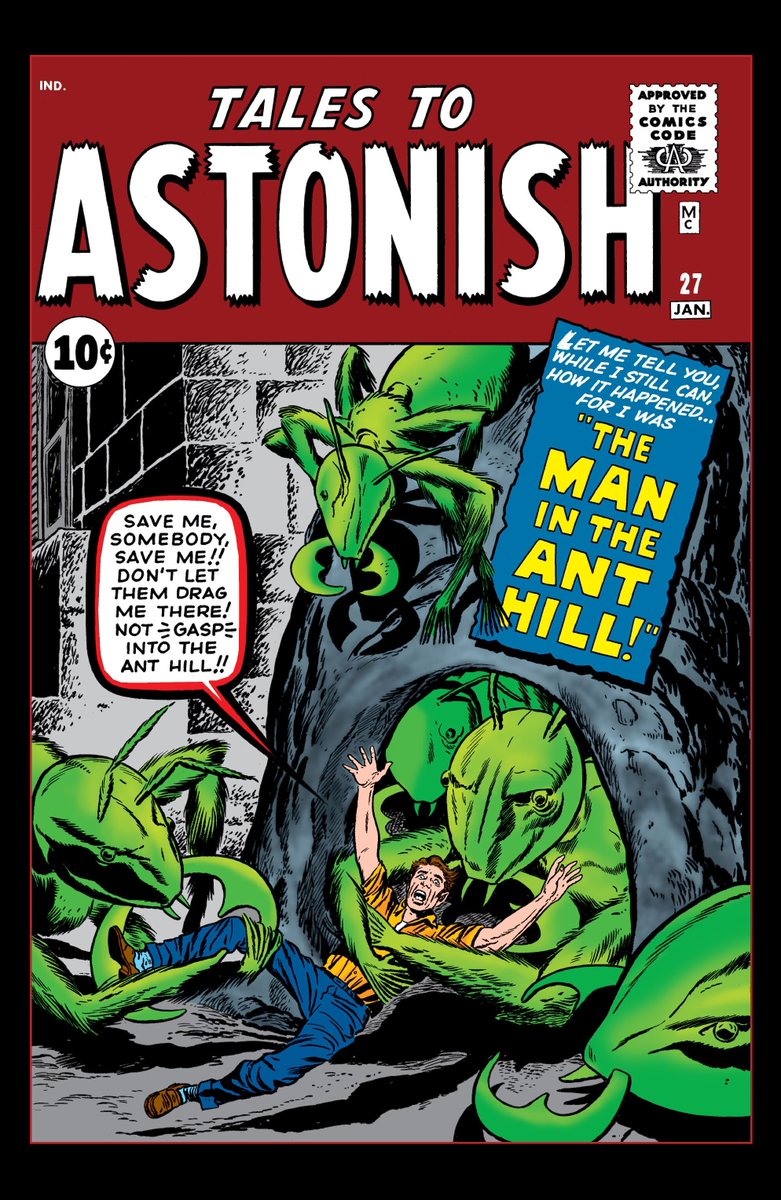 PymDaily's tweet photo. Day 491

65 years ago on this day, Hank Pym made his first appearance in Tales To Astonish #27 https://t.co/YkNK3mLaFw