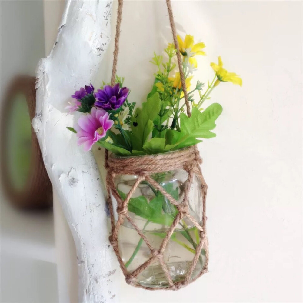 sa27538's tweet photo. Turn an old mason jar into a trendy wall-mounted planter in 5 mins—no fancy tools needed!  Upcycling done right. https://t.co/njqOCNtuid