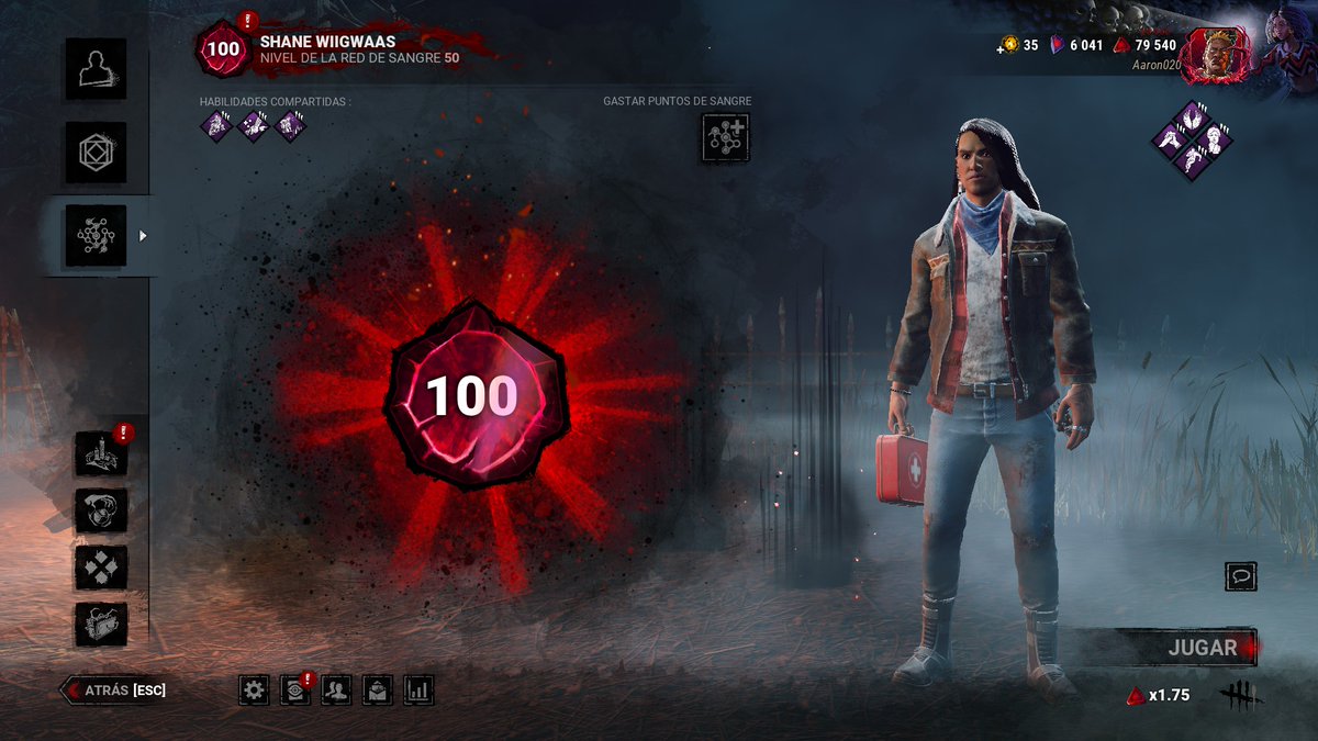 Arcdm020's tweet photo. Never thought the anniversary survivor would become my next P100, but here we are. This grind was worth every match.  #DeadbyDaylight #DBD #ShaneWiigwaas #P100 #SurvivorMain #KillerMain https://t.co/gS70751hqQ