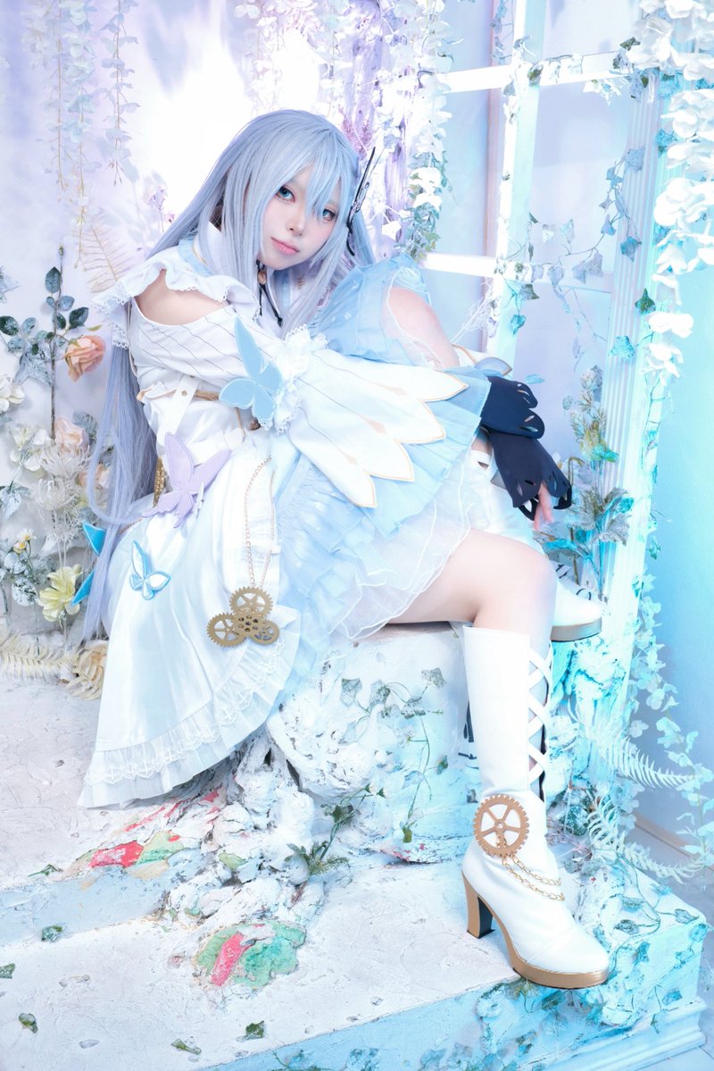 srn_0929's tweet photo. 🎼🩵
 #prsk_cos https://t.co/ATXhWV8oZp
