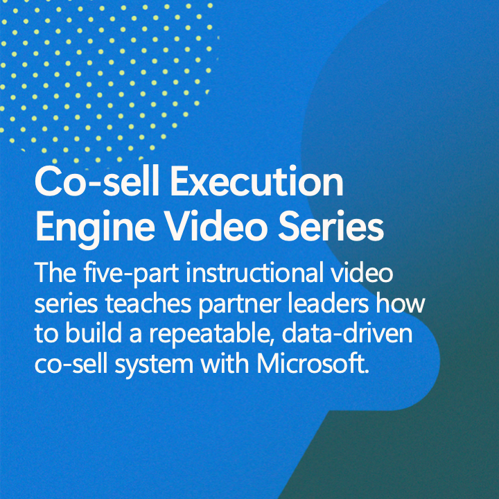 msPartner's tweet photo. Microsoft's five-part Co-Sell Execution Engine video series offers practical guidance, proven frameworks, and data-driven strategies on how to turn co-sell from a one-time activity into a scalable growth engine.

Check out the videos here: https://t.co/Y4tIMfVHGF

#MSPartner https://t.co/03urKznzsK